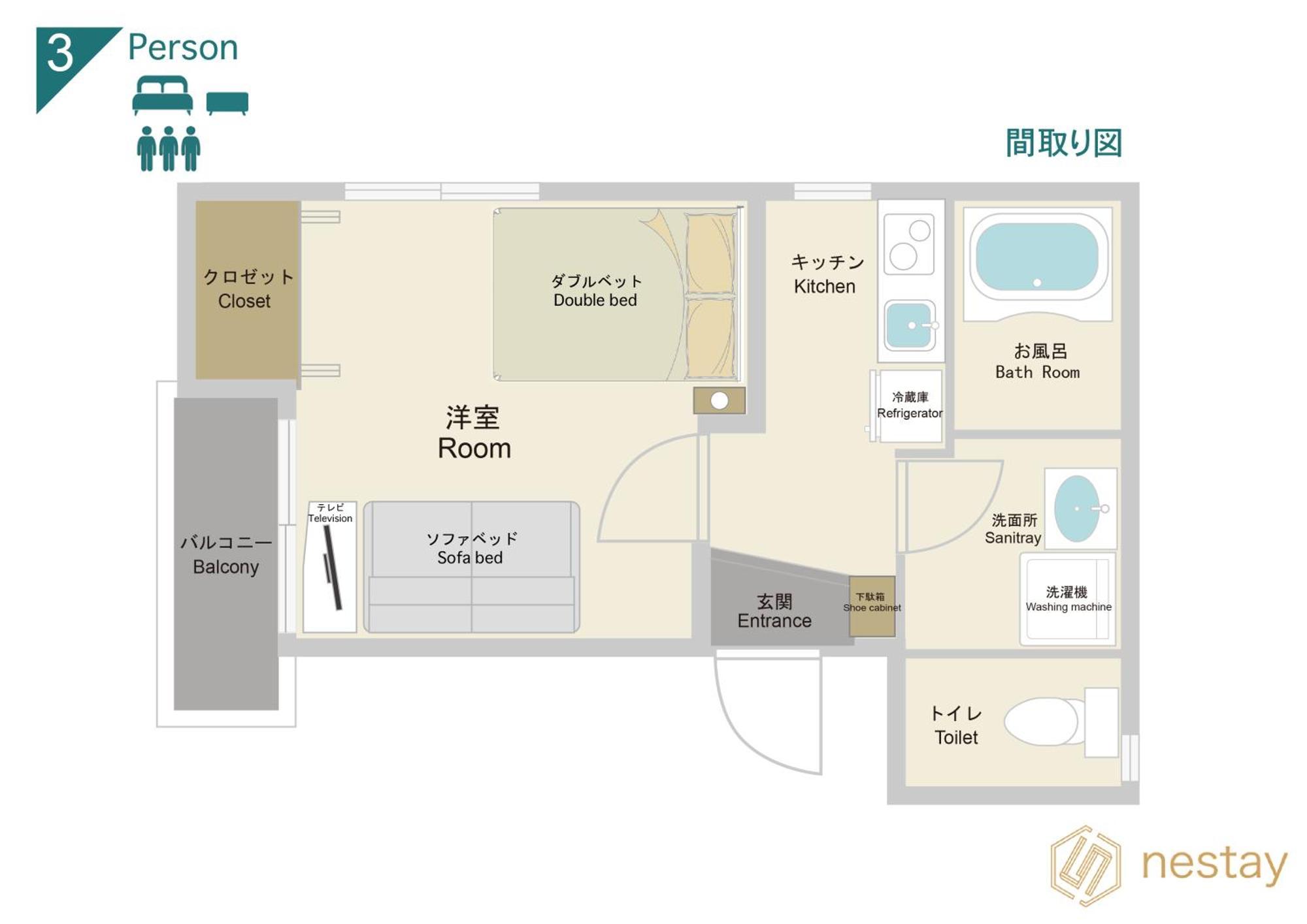 Appartamento Nestay Asakusa *